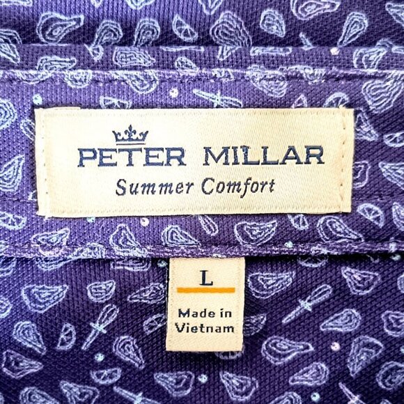 Peter Millar Summer Comfort Performance Knit Polo Shirt - Picture 4 of 7
